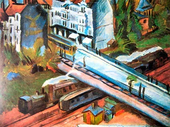 Eisenbahnüberführung